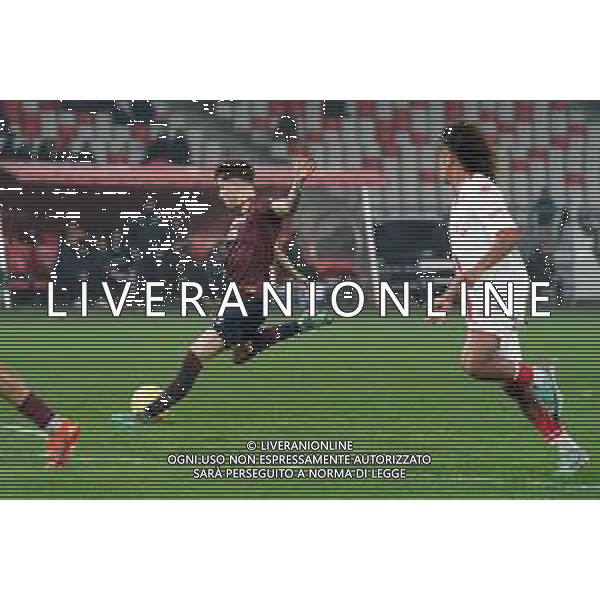 Alessandro Bianco of Reggiana scores a goal of 0-2 during the Italian Serie B match SSC Bari vs AC Reggiana 1919 on January 27, 2024 at the San Nicola stadium in Bari, Italy. Photo by Emmanuele Mastrodonato/ag. Aldo Liverani sas/AGENZIA ALDO LIVERANI SAS