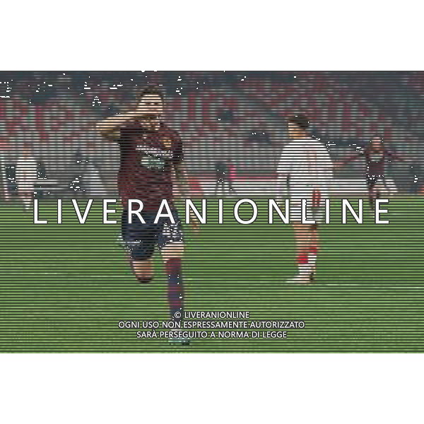 Alessandro Bianco of Reggiana celebrates after scoring a goal during the Italian Serie B match SSC Bari vs AC Reggiana 1919 on January 27, 2024 at the San Nicola stadium in Bari, Italy. Photo by Emmanuele Mastrodonato/ag. Aldo Liverani sas/AGENZIA ALDO LIVERANI SAS