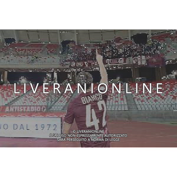 Alessandro Bianco of Reggiana celebrates after scoring a goal during the Italian Serie B match SSC Bari vs AC Reggiana 1919 on January 27, 2024 at the San Nicola stadium in Bari, Italy. Photo by Emmanuele Mastrodonato/ag. Aldo Liverani sas/AGENZIA ALDO LIVERANI SAS