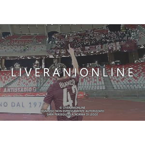 Alessandro Bianco of Reggiana celebrates after scoring a goal during the Italian Serie B match SSC Bari vs AC Reggiana 1919 on January 27, 2024 at the San Nicola stadium in Bari, Italy. Photo by Emmanuele Mastrodonato/ag. Aldo Liverani sas/AGENZIA ALDO LIVERANI SAS