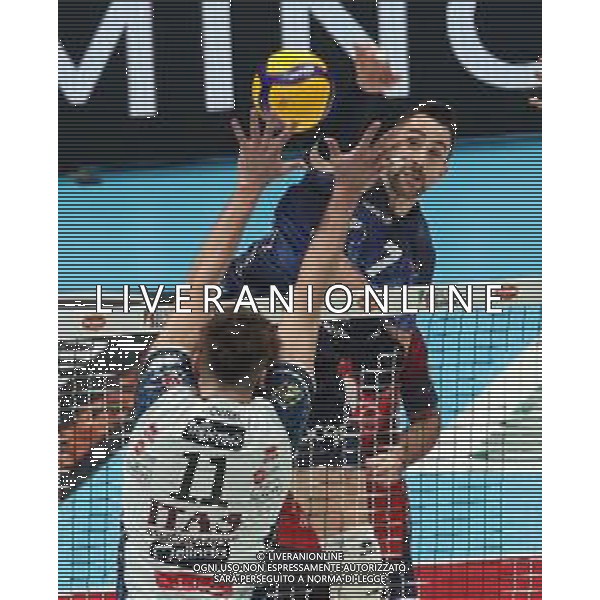 CASALECCHIO DI RENO COPPA ITALIA 27 01 2024 ITAS TRENTINO-MINT VERO VOLLEY MONZA 2-3 NELLA FOTO MAAR STEPHAN ©SANNA/AGENZIA ALDO LIVERANI SAS