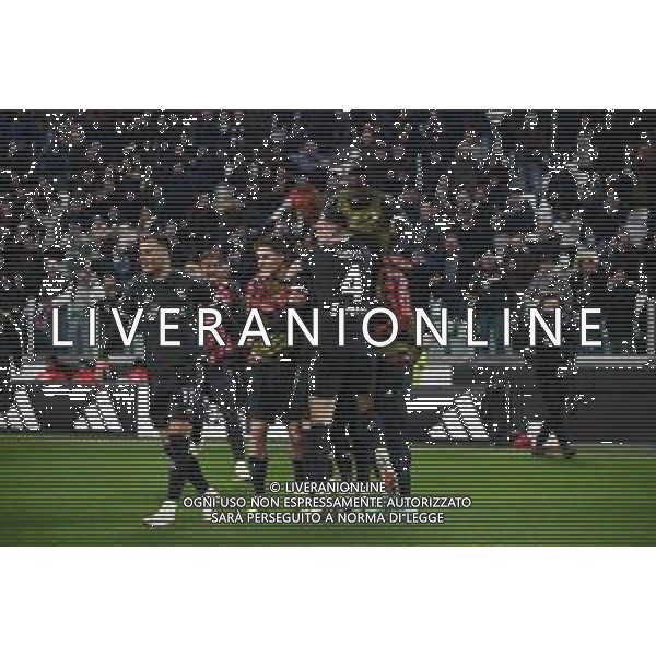 Torino 27.01.2024 Allianz Stadium @Manuela Viganti/Ag. Aldo Liverani sas Juventus vs Empoli Campionato Calcio Serie A TIM 2023/2024 22a giornata Nella foto: esultanza juventus dopo il gol di dusan vlahovic ©Viganti/AGENZIA ALDO LIVERANI SAS