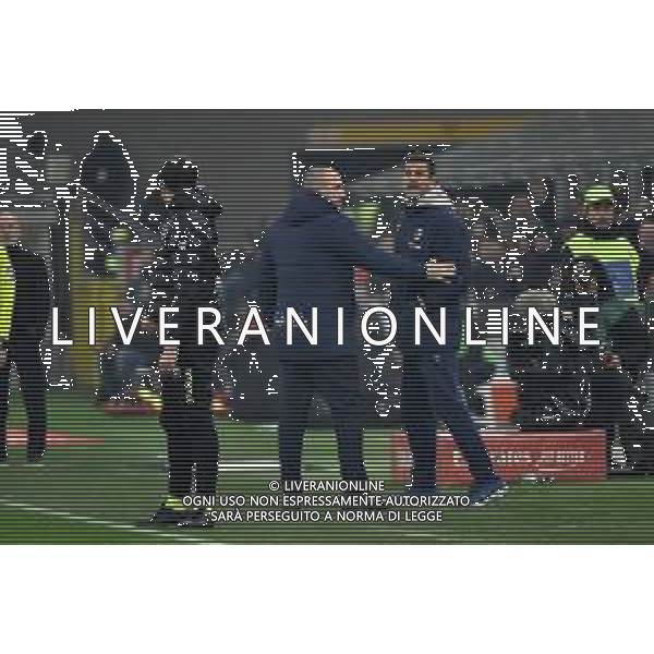 Milan vs Bologna nella foto Thiago Motta allenatore Bologna espulsione Milano 27-01-2024 Stadio Giuseppe Meazza - San Siro Campionato Serie A TIM - 22a giornata foto Roberto Garavaglia/Agenzia Aldo Liverani sas/AGENZIA ALDO LIVERANI SAS