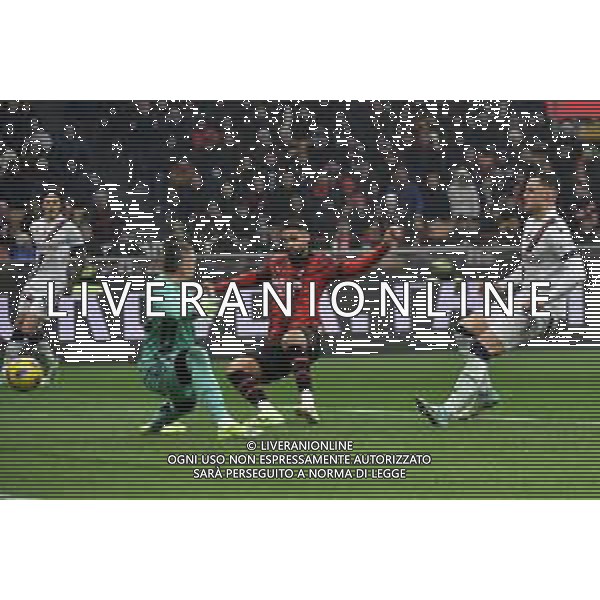 Milan vs Bologna nella foto Ruben Loftus-Cheek (Milan) segna il gol dell\'1 a 1 Milano 27-01-2024 Stadio Giuseppe Meazza - San Siro Campionato Serie A TIM - 22a giornata foto Roberto Garavaglia/Agenzia Aldo Liverani sas/AGENZIA ALDO LIVERANI SAS