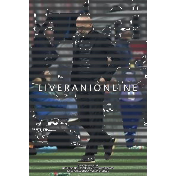 Milan vs Bologna nella foto Stefano Pioli allenatore Milan Milano 27-01-2024 Stadio Giuseppe Meazza - San Siro Campionato Serie A TIM - 22a giornata foto Roberto Garavaglia/Agenzia Aldo Liverani sas/AGENZIA ALDO LIVERANI SAS