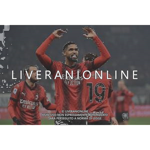 Milan vs Bologna nella foto Ruben Loftus-Cheek (Milan) esulta dopo il gol del 2 a 1 Milano 27-01-2024 Stadio Giuseppe Meazza - San Siro Campionato Serie A TIM - 22a giornata foto Roberto Garavaglia/Agenzia Aldo Liverani sas/AGENZIA ALDO LIVERANI SAS