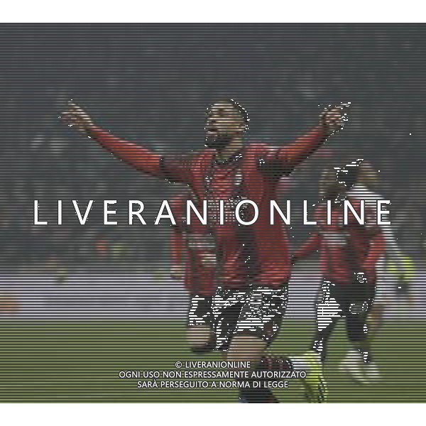 ESULTANZA DOPOGOL RUBEN LOFTUS-CHEEK -MILAN vs BOLOGNA Campionato Calcio Serie A TIM 27-01-2024 ©PAOLO GIAMPIETRI/AGENZIA ALDO LIVERANI SAS