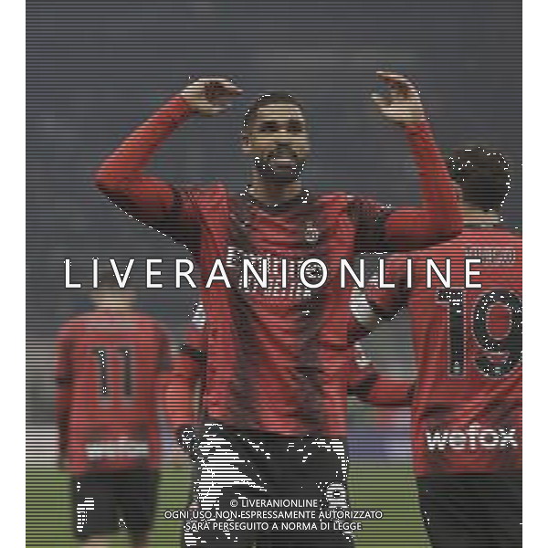 ESULTANZA DOPOGOL RUBEN LOFTUS-CHEEK -MILAN vs BOLOGNA Campionato Calcio Serie A TIM 27-01-2024 ©PAOLO GIAMPIETRI/AGENZIA ALDO LIVERANI SAS