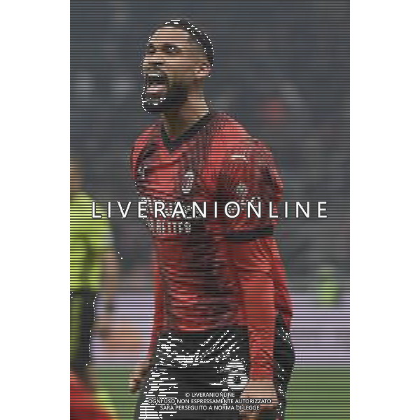Milan vs Bologna nella foto Ruben Loftus-Cheek (Milan) esulta dopo il gol del 2 a 1 Milano 27-01-2024 Stadio Giuseppe Meazza - San Siro Campionato Serie A TIM - 22a giornata foto Roberto Garavaglia/Agenzia Aldo Liverani sas