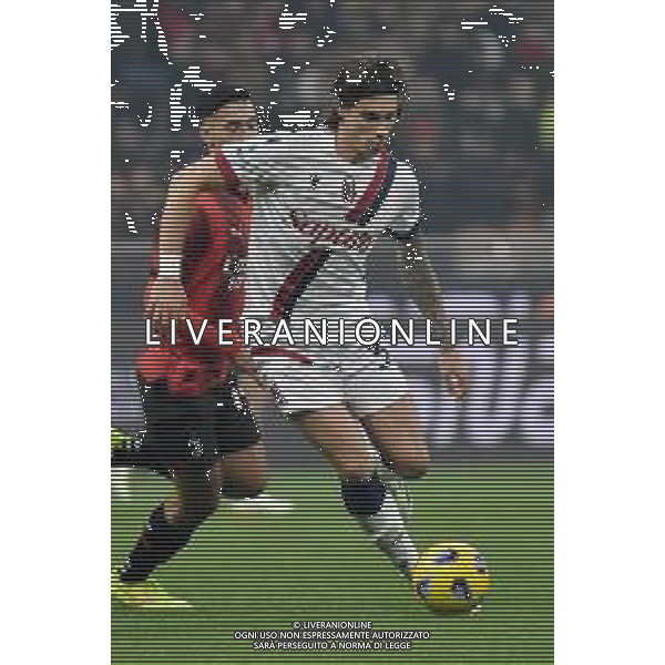 Milan vs Bologna nella foto Riccardo Calafiori (Bologna) Milano 27-01-2024 Stadio Giuseppe Meazza - San Siro Campionato Serie A TIM - 22a giornata foto Roberto Garavaglia/Agenzia Aldo Liverani sas