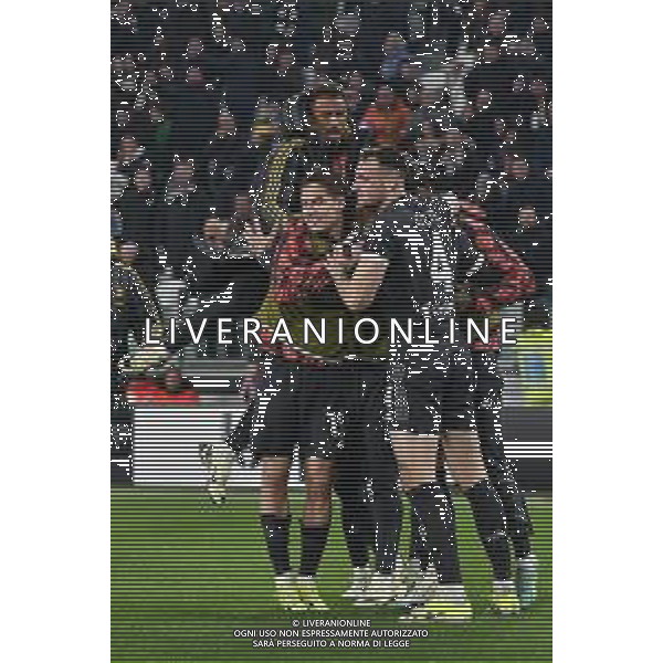Torino 27.01.2024 Allianz Stadium @Manuela Viganti/Ag. Aldo Liverani sas Juventus vs Empoli Campionato Calcio Serie A TIM 2023/2024 22a giornata Nella foto: esultanza juventus dopo il gol di dusan vlahovic