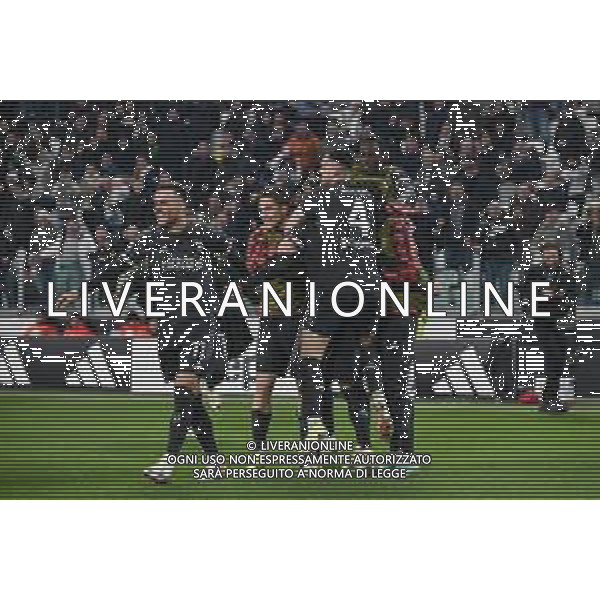 Torino 27.01.2024 Allianz Stadium @Manuela Viganti/Ag. Aldo Liverani sas Juventus vs Empoli Campionato Calcio Serie A TIM 2023/2024 22a giornata Nella foto: esultanza juventus dopo il gol di dusan vlahovic