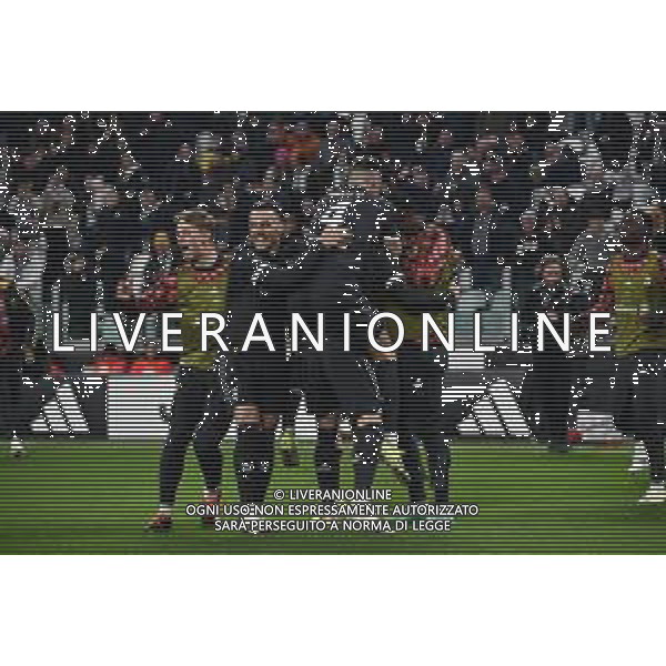 Torino 27.01.2024 Allianz Stadium @Manuela Viganti/Ag. Aldo Liverani sas Juventus vs Empoli Campionato Calcio Serie A TIM 2023/2024 22a giornata Nella foto: esultanza juventus dopo il gol di dusan vlahovic