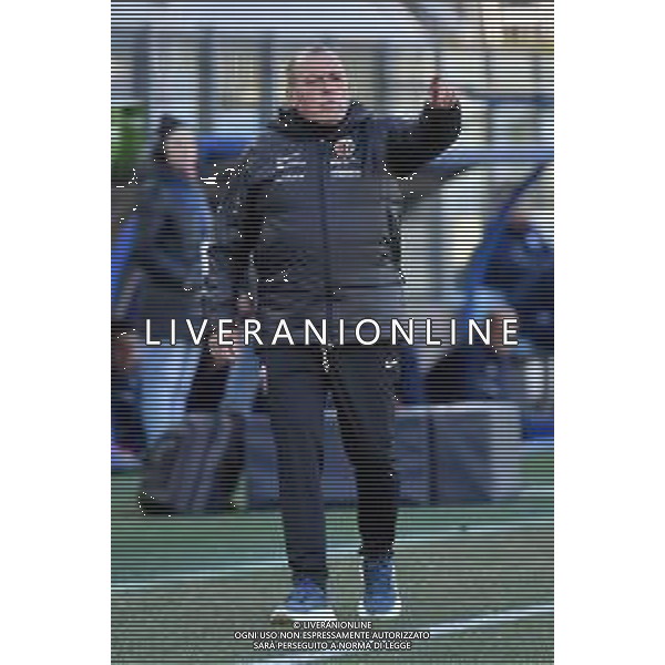 TVRG Como vs Ascoli nella foto Fabrizio Castori allenatore Ascoli Como 27-01-2024 Stadio Giuseppe Sinigaglia Campionato Serie BKT - 22a giornata foto Roberto Garavaglia/Agenzia Aldo Liverani sas/AGENZIA ALDO LIVERANI SAS