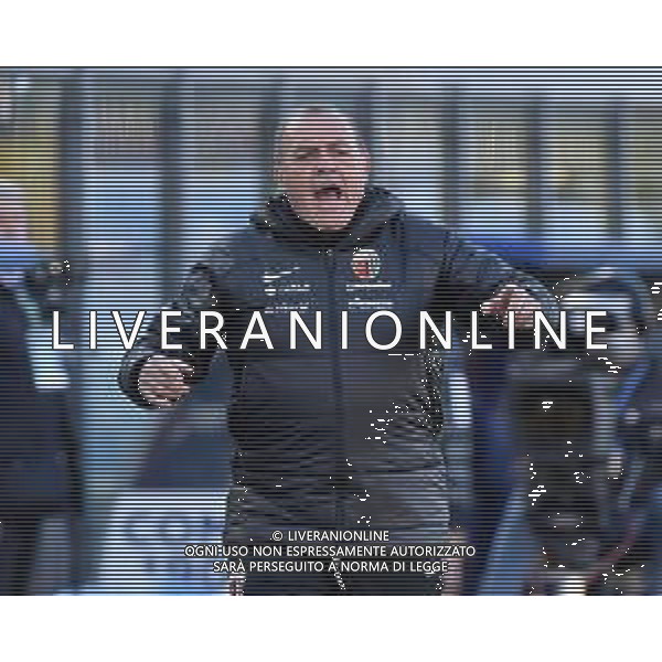 TVRG Como vs Ascoli nella foto Fabrizio Castori allenatore Ascoli Como 27-01-2024 Stadio Giuseppe Sinigaglia Campionato Serie BKT - 22a giornata foto Roberto Garavaglia/Agenzia Aldo Liverani sas/AGENZIA ALDO LIVERANI SAS
