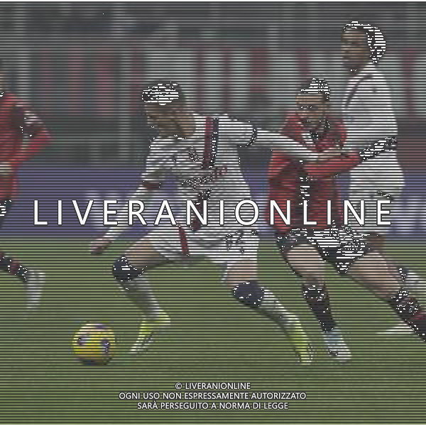 27-01-2024 MILANO CAMPIONATO DI CALCIO SERIE A MILAN-BOLOGNA NELLA FOTO KACPER URBANSKI FOTO PAOLO GIAMPIETRI-AG ALDO LIVERANI SAS