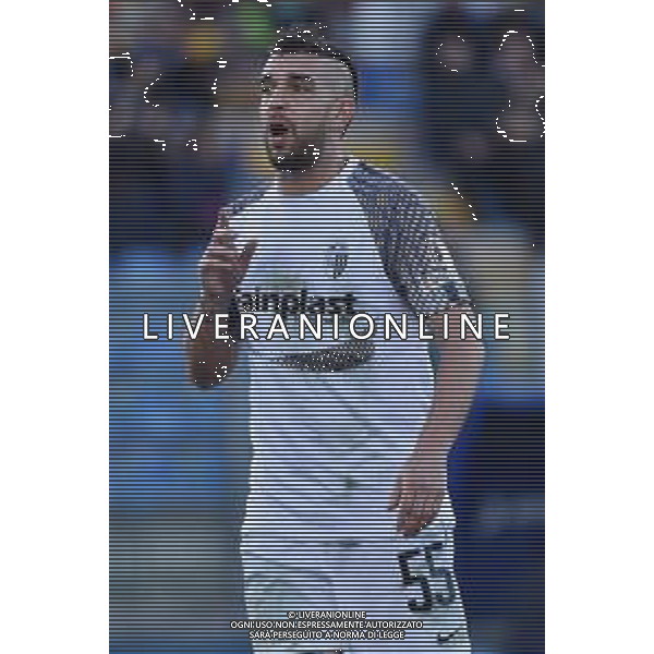 TVRG Como vs Ascoli nella foto Giuseppe Bellusci (Ascoli) Como 27-01-2024 Stadio Giuseppe Sinigaglia Campionato Serie BKT - 22a giornata foto Roberto Garavaglia/Agenzia Aldo Liverani sas/AGENZIA ALDO LIVERANI SAS