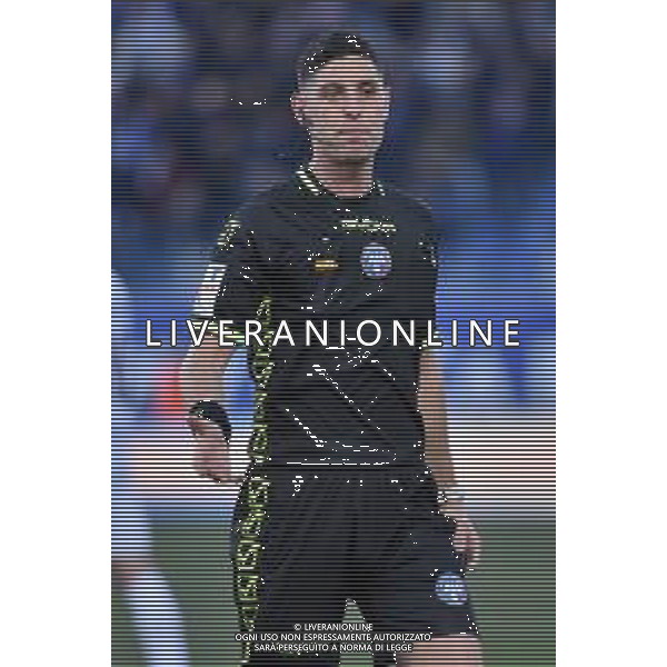 TVRG Como vs Ascoli nella foto l\'arbitro Giuseppe Collu di Cagliari Como 27-01-2024 Stadio Giuseppe Sinigaglia Campionato Serie BKT - 22a giornata foto Roberto Garavaglia/Agenzia Aldo Liverani sas/AGENZIA ALDO LIVERANI SAS