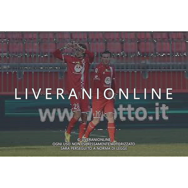 TVRG Monza vs Sassuolo nella foto Andrea Colpani (Monza) esulta dopo il gol dell\'1 a 0 Monza 28-01-2024 U-Power Stadium Campionato Serie A TIM - 22a giornata foto Roberto Garavaglia/Agenzia Aldo Liverani sas/AGENZIA ALDO LIVERANI SAS