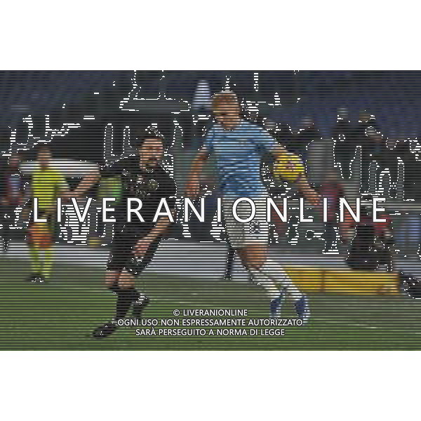 Lazio vs Napoli - Campionato Serie A TIM - 22 giornata - Stadio Olimpico - Roma 28-01-2024 nella foto Mario Rui e Isaksen foto federico gaetano-ag aldo liverani sas