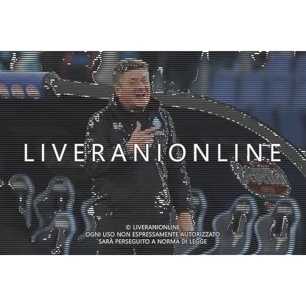 Lazio vs Napoli - Campionato Serie A TIM - 22 giornata - Stadio Olimpico - Roma 28-01-2024 nella foto Walter Mazzarri foto federico gaetano-ag aldo liverani sas
