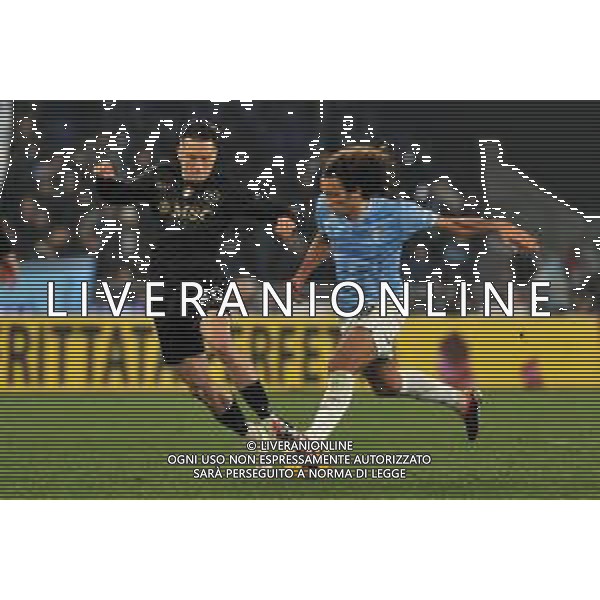 Lazio vs Napoli - Campionato Serie A TIM - 22 giornata - Stadio Olimpico - Roma 28-01-2024 nella foto Zielinski e Guendouzi foto federico gaetano-ag aldo liverani sas