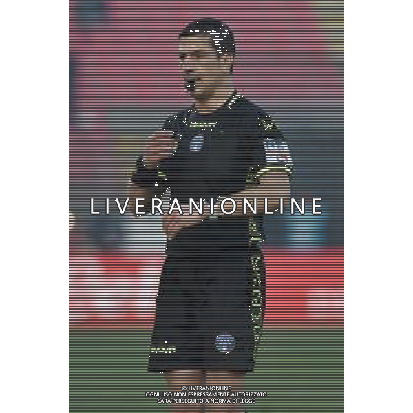 TVRG Monza vs Sassuolo nella foto l\'arbitro Gianluca Manganiello di Pinerolo (TO) Monza 28-01-2024 U-Power Stadium Campionato Serie A TIM - 22a giornata foto Roberto Garavaglia/Agenzia Aldo Liverani sas/AGENZIA ALDO LIVERANI SAS