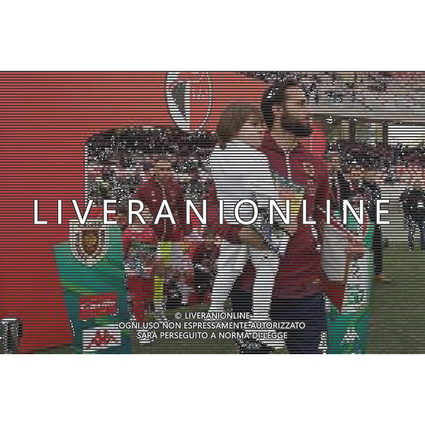 Paolo Rozzio of Reggiana during the Italian Serie B match SSC Bari vs AC Reggiana 1919 on January 27, 2024 at the San Nicola stadium in Bari, Italy. Photo by Emmanuele Mastrodonato/ag. Aldo Liverani sas