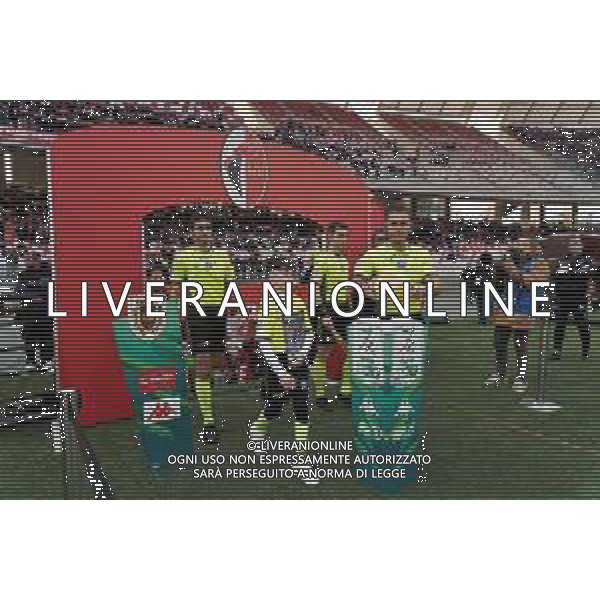 the referee Davide Di Marco of Ciampino during the Italian Serie B match SSC Bari vs AC Reggiana 1919 on January 27, 2024 at the San Nicola stadium in Bari, Italy. Photo by Emmanuele Mastrodonato/ag. Aldo Liverani sas