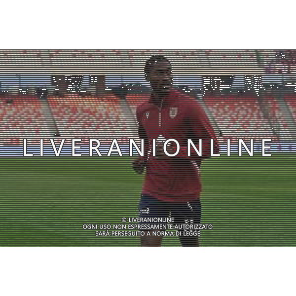Cedric Gondo of Reggiana during the Italian Serie B match SSC Bari vs AC Reggiana 1919 on January 27, 2024 at the San Nicola stadium in Bari, Italy. Photo by Emmanuele Mastrodonato/ag. Aldo Liverani sas