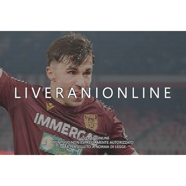 Alessandro Bianco of Reggiana celebrates after scoring a goal during the Italian Serie B match SSC Bari vs AC Reggiana 1919 on January 27, 2024 at the San Nicola stadium in Bari, Italy. Photo by Emmanuele Mastrodonato/ag. Aldo Liverani sas