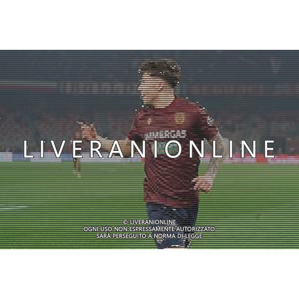 Alessandro Bianco of Reggiana celebrates after scoring a goal during the Italian Serie B match SSC Bari vs AC Reggiana 1919 on January 27, 2024 at the San Nicola stadium in Bari, Italy. Photo by Emmanuele Mastrodonato/ag. Aldo Liverani sas