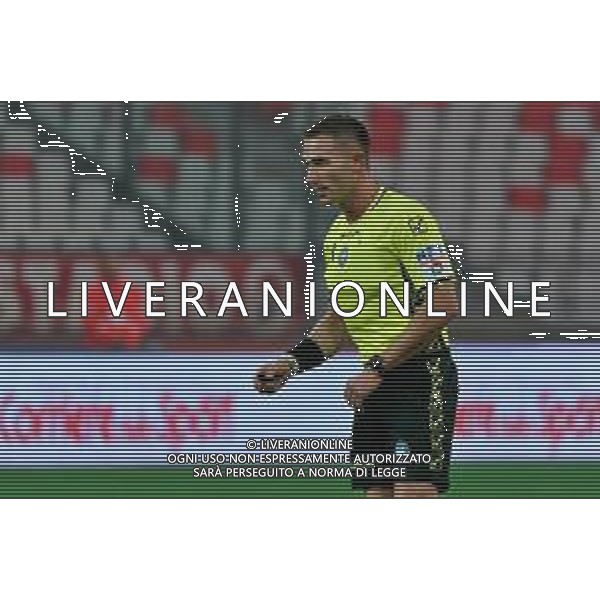 the referee Davide Di Marco of Ciampino during the Italian Serie B match SSC Bari vs AC Reggiana 1919 on January 27, 2024 at the San Nicola stadium in Bari, Italy. Photo by Emmanuele Mastrodonato/ag. Aldo Liverani sas