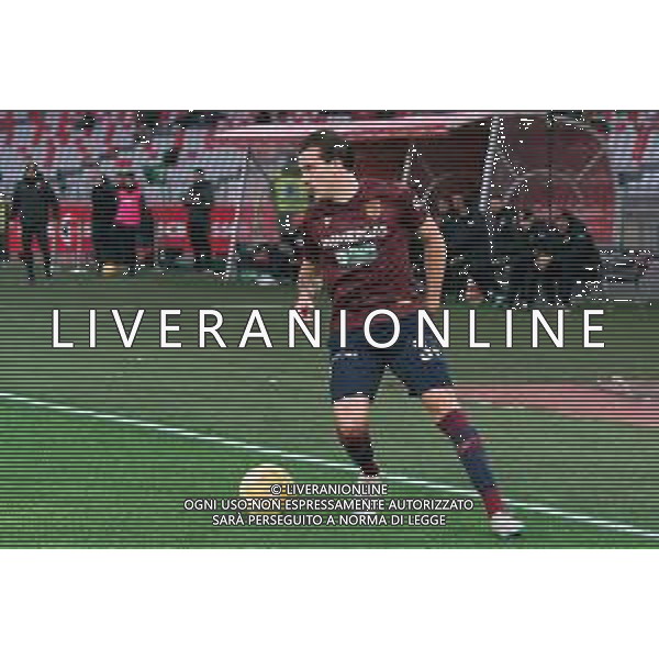 Edoardo Pieragnolo of Reggiana during the Italian Serie B match SSC Bari vs AC Reggiana 1919 on January 27, 2024 at the San Nicola stadium in Bari, Italy. Photo by Emmanuele Mastrodonato/ag. Aldo Liverani sas