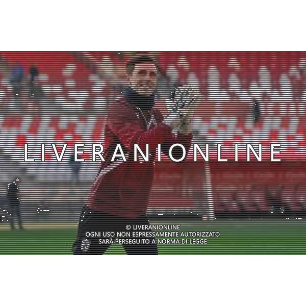 Alex Sposito of Reggiana during the Italian Serie B match SSC Bari vs AC Reggiana 1919 on January 27, 2024 at the San Nicola stadium in Bari, Italy. Photo by Emmanuele Mastrodonato/ag. Aldo Liverani sas