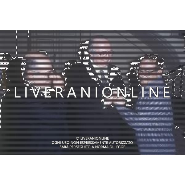 DIAP-RETROSPETTIVA ORESTE LIONELLO ATTORE NELLA FOTO ORESTE LIONELLO CON GIOVANNI SPADOLINI NELL\'ANNO 1982 A ROMA FOTO EDGARDO DELLA SCORCIOSA-AG ALDO LIVERANI SAS 
