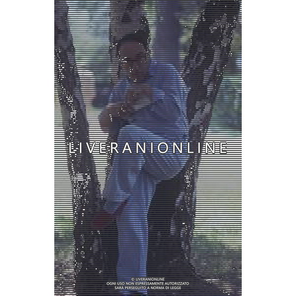 DIAP-RETROSPETTIVA ORESTE LIONELLO ATTORE NELLA FOTO ORESTE LIONELLO NELL\'ANNO 1989 A ROMA AG ALDO LIVERANI SAS 