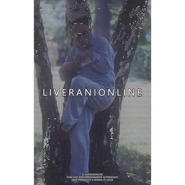 DIAP-RETROSPETTIVA ORESTE LIONELLO ATTORE NELLA FOTO ORESTE LIONELLO NELL\'ANNO 1989 A ROMA AG ALDO LIVERANI SAS 