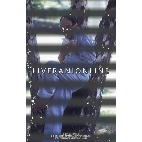 DIAP-RETROSPETTIVA ORESTE LIONELLO ATTORE NELLA FOTO ORESTE LIONELLO NELL\'ANNO 1989 A ROMA AG ALDO LIVERANI SAS 