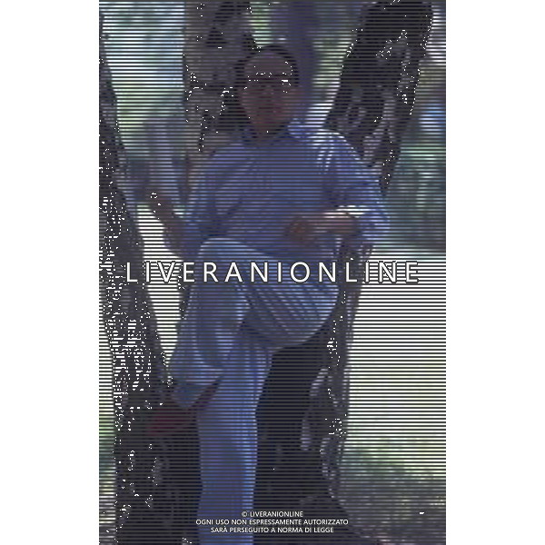 DIAP-RETROSPETTIVA ORESTE LIONELLO ATTORE NELLA FOTO ORESTE LIONELLO NELL\'ANNO 1989 A ROMA AG ALDO LIVERANI SAS 