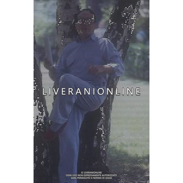 DIAP-RETROSPETTIVA ORESTE LIONELLO ATTORE NELLA FOTO ORESTE LIONELLO NELL\'ANNO 1989 A ROMA AG ALDO LIVERANI SAS 