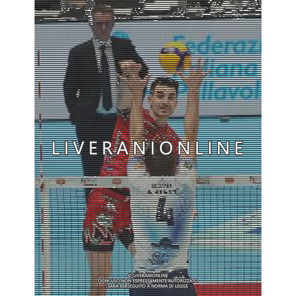 CASALECCHIO DI RENO 28 01 2024 FINALE COPPA ITALIA SIR SUSA VIM PERUGIA-MINT VERO VOLLEY MONZA 3-1 NELLA FOTO BEN TARA WASSIM PERUGIA FOTO GIANNI SANNA-AG ALDO LIVERANI SAS
