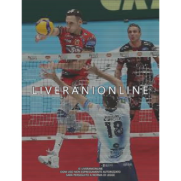 CASALECCHIO DI RENO 28 01 2024 FINALE COPPA ITALIA SIR SUSA VIM PERUGIA-MINT VERO VOLLEY MONZA 3-1 NELLA FOTO ROBERTO RUSSO PERUGIA FOTO GIANNI SANNA-AG ALDO LIVERANI SAS