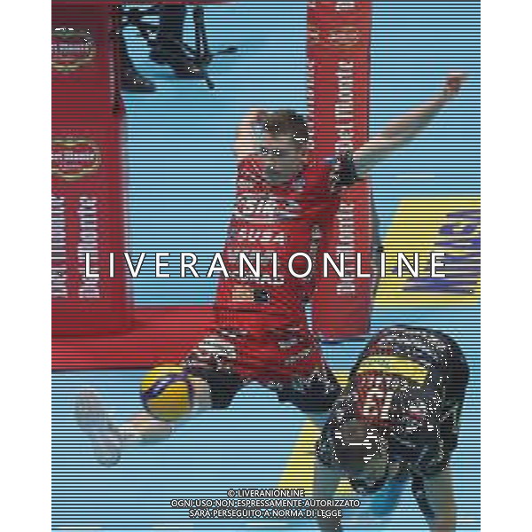 CASALECCHIO DI RENO 28 01 2024 FINALE COPPA ITALIA SIR SUSA VIM PERUGIA-MINT VERO VOLLEY MONZA 3-1 NELLA FOTO KAMIL SEMENIUK PERUGIA FOTO GIANNI SANNA-AG ALDO LIVERANI SAS
