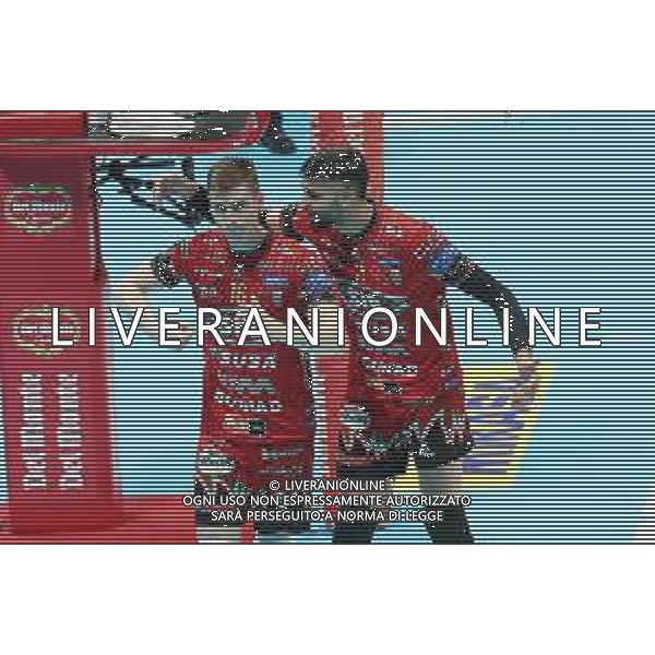 CASALECCHIO DI RENO 28 01 2024 FINALE COPPA ITALIA SIR SUSA VIM PERUGIA-MINT VERO VOLLEY MONZA 3-1 NELLA FOTO KAMIL SEMENIUK E SOLE\' SEBASTIAN FOTO GIANNI SANNA-AG ALDO LIVERANI SAS