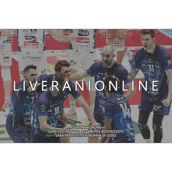 CASALECCHI DI RENO 27 01 2024 COPPA ITALIA SEMIFINALE ITAS TRENTINO-MINT VERO VOLLEY MONZA 2-3 NELLA FOTO MONZA ©SANNA/AGENZIA ALDO LIVERANI SAS