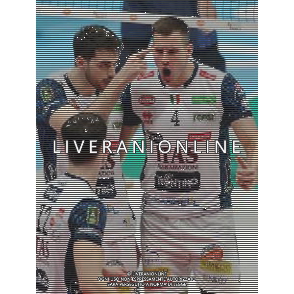 CASALECCHI DI RENO 27 01 2024 COPPA ITALIA SEMIFINALE ITAS TRENTINO-MINT VERO VOLLEY MONZA 2-3 NELLA FOTO DANIELE LAVIA E JAN KOZAMERNIK TRENTINO ©SANNA/AGENZIA ALDO LIVERANI SAS