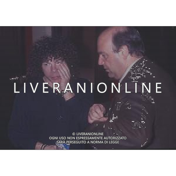 DIAP-RETROSPETTIVA RICCARDO COCCIANTE CANTANTE NELLA FOTO RICCARDO COCCIANTE NELL\'ANNO 1991 AL FESTIVAL DI SANREMO AG ALDO LIVERANI SAS 