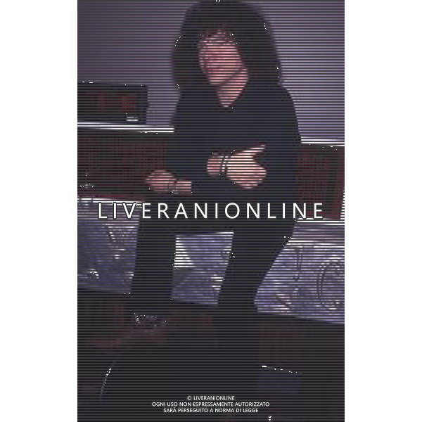 DIAP-RETROSPETTIVA RICCARDO COCCIANTE CANTANTE NELLA FOTO RICCARDO COCCIANTE NELL\'ANNO 1991 AL FESTIVAL DI SANREMO AG ALDO LIVERANI SAS 