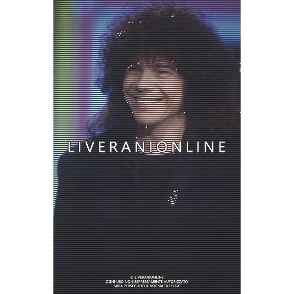 DIAP-RETROSPETTIVA RICCARDO COCCIANTE CANTANTE NELLA FOTO RICCARDO COCCIANTE NELL\'ANNO 1991 AL FESTIVAL DI SANREMO AG ALDO LIVERANI SAS 